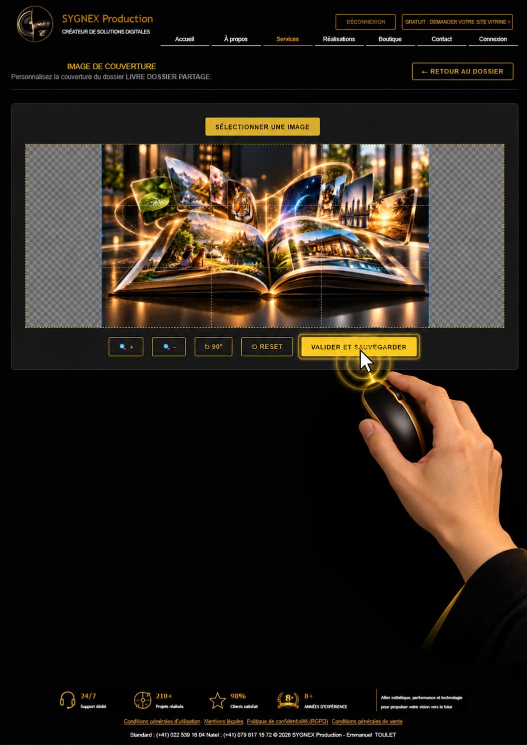 Page du livre