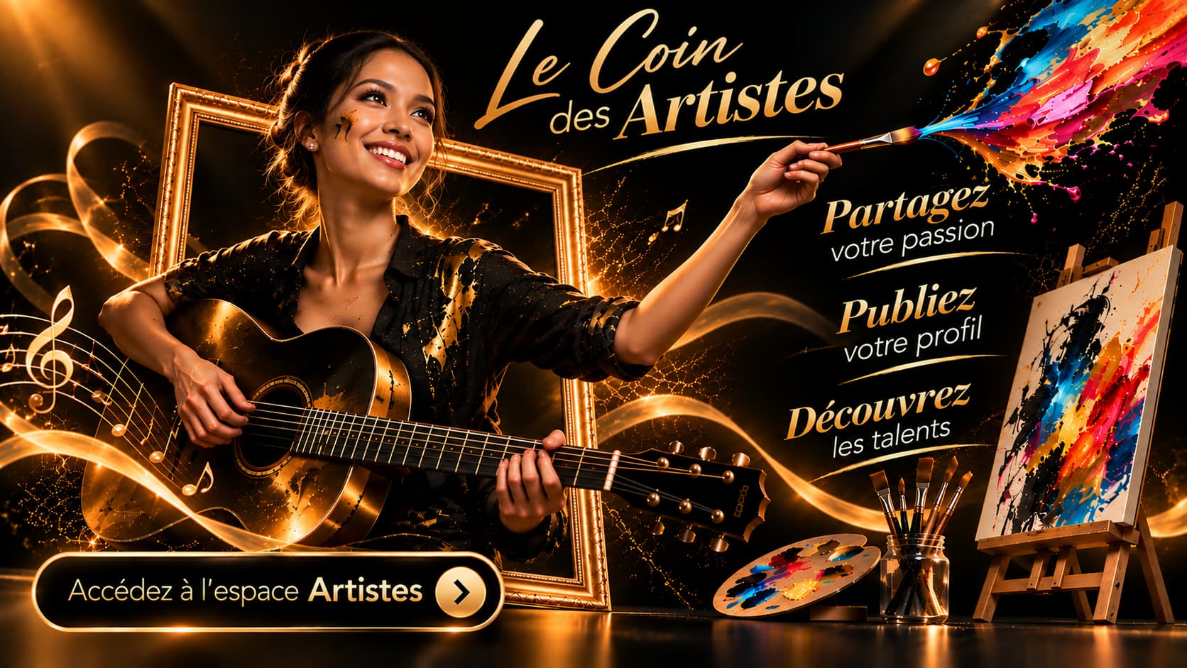 Publier une annonce d'Artiste